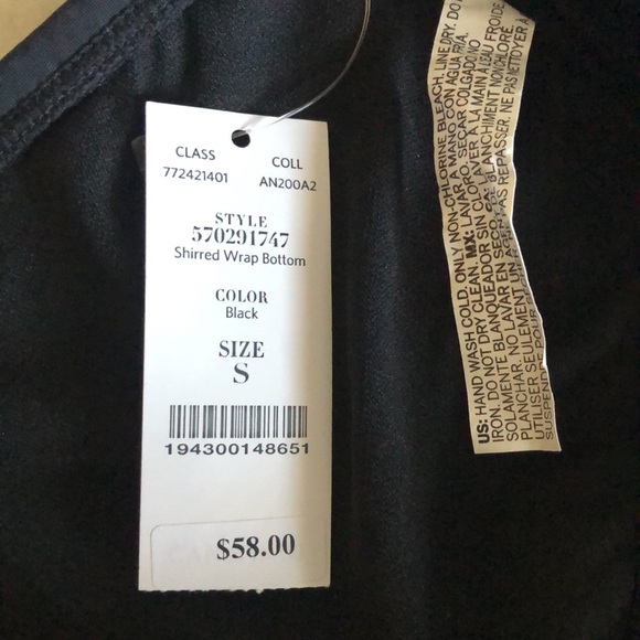 NWT White House Black Market High Waist Wrap Bikini Bottoms - Picture 6 of 6